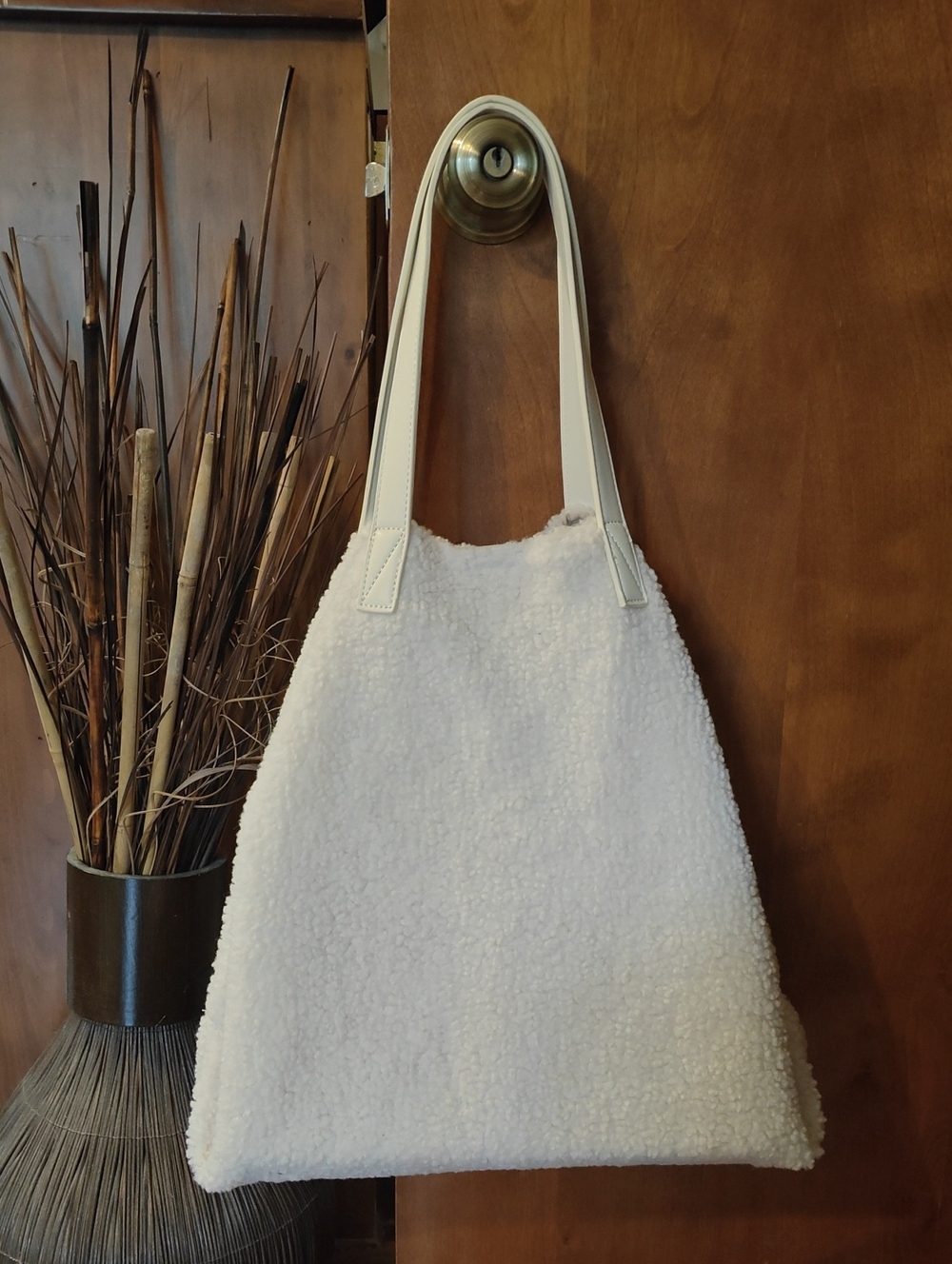 NWOT Sherpa Tote